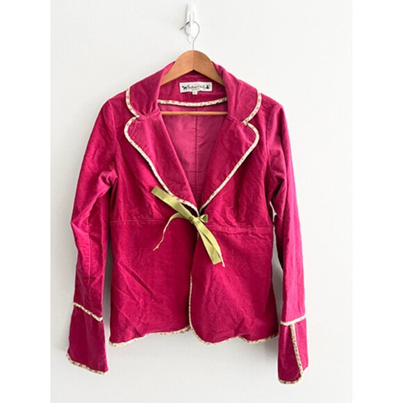 Beebop & Wally - Funky Blazer - Red - Size Large - Picture 1 of 3